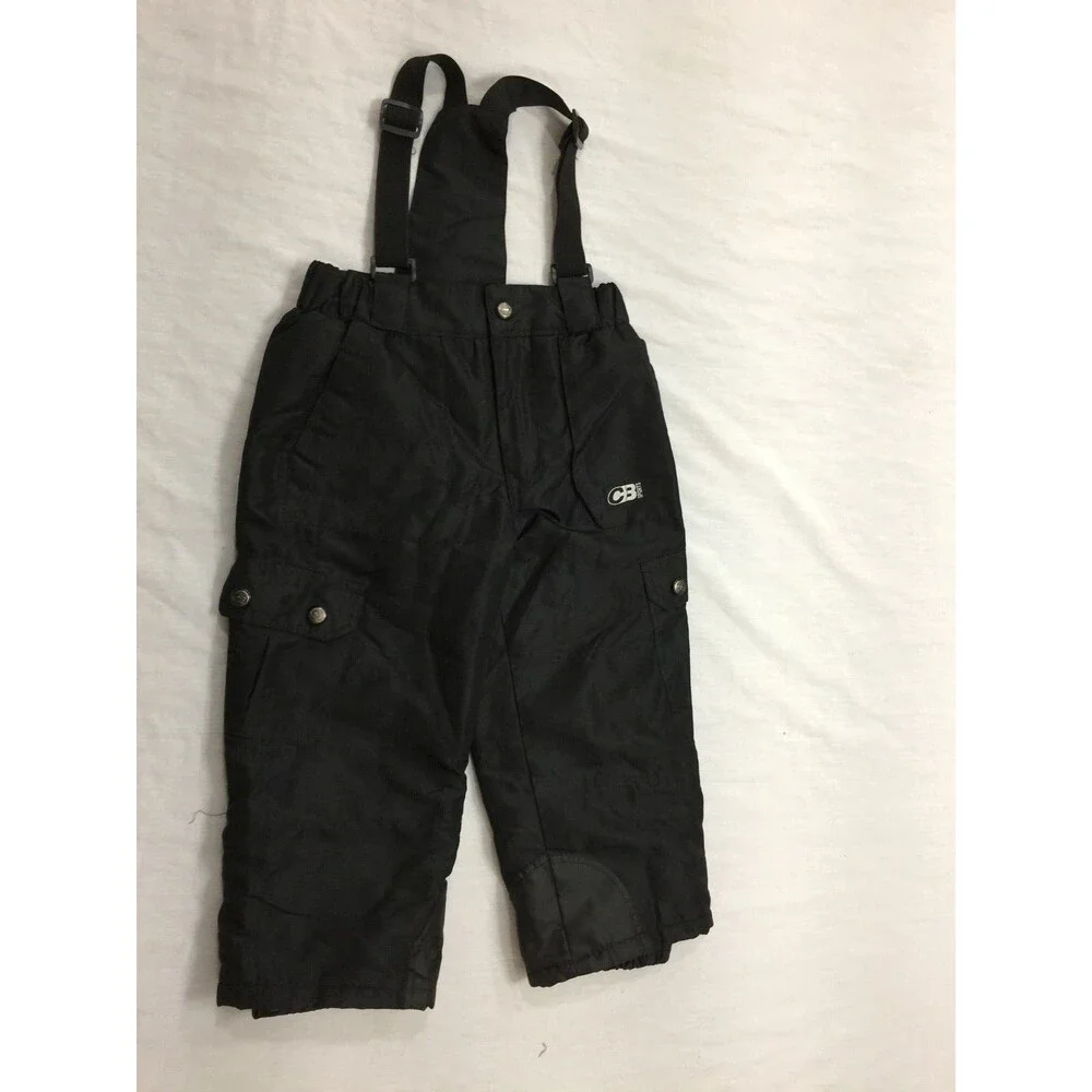 CB BOYS CARGO SNOW SKI PANTS OVERALLS SIZE 5-6